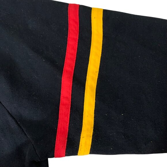 Vintage Disney 1990s Mickey Mouse Classic Casual Sweatshirt Black Size OSFM - Picture 5 of 8